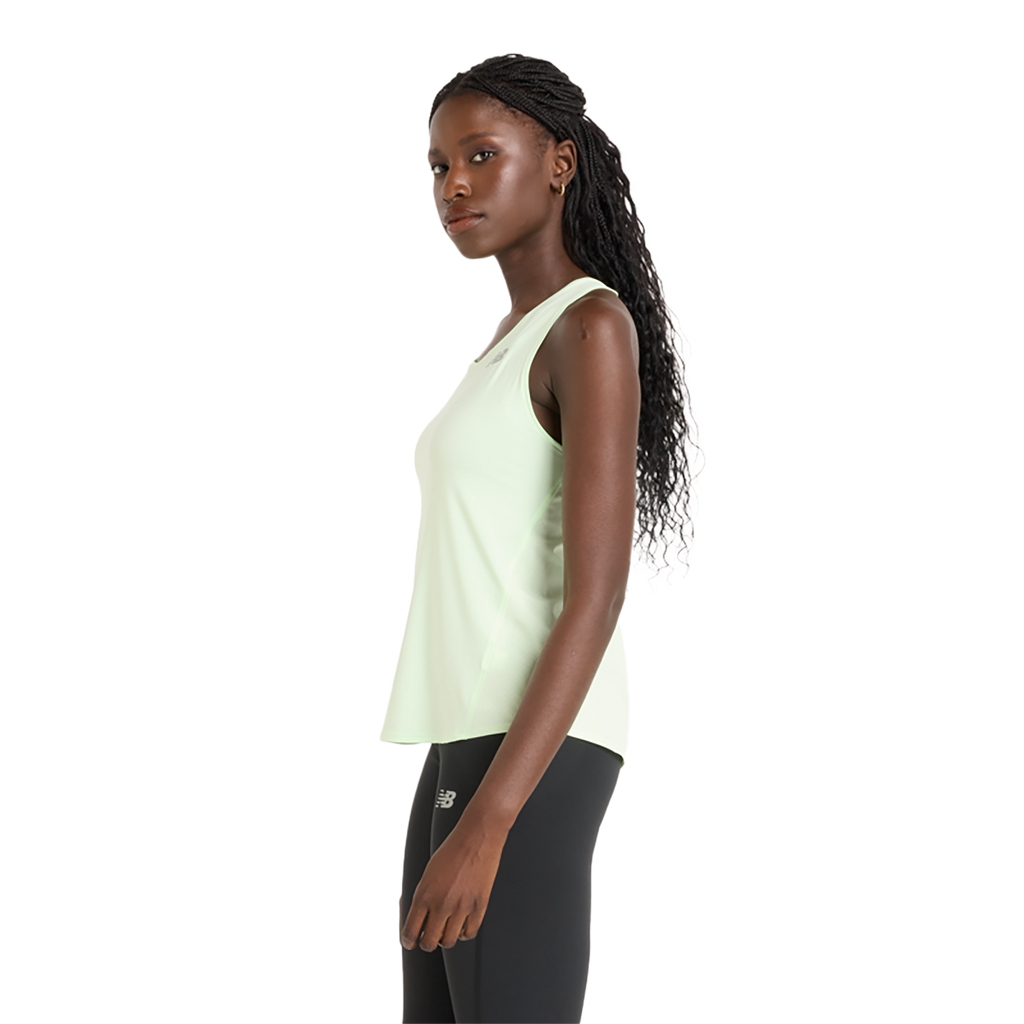 New Balance Race Day Singlet — Mew Melonwat — Size XLarge — Side View